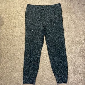 Target Black/White/Grey Joggers Size: L